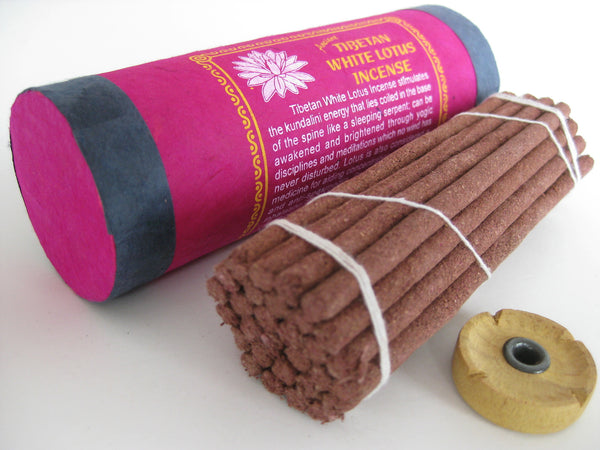 Ancient Tibetan White Lotus Incense Sticks – Pure Chakra